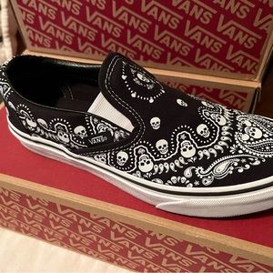 Vans Bandana Slip Ons